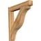 Ekena Millwork Funston Craftsman Rough Sawn Outlooker, Western Red Cedar, 8"W x 46"D x 46"H OUT08X46X46FST04RWR - alternate 1